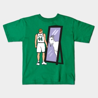 Brian Scalabrine Mirror GOAT Kids T-Shirt